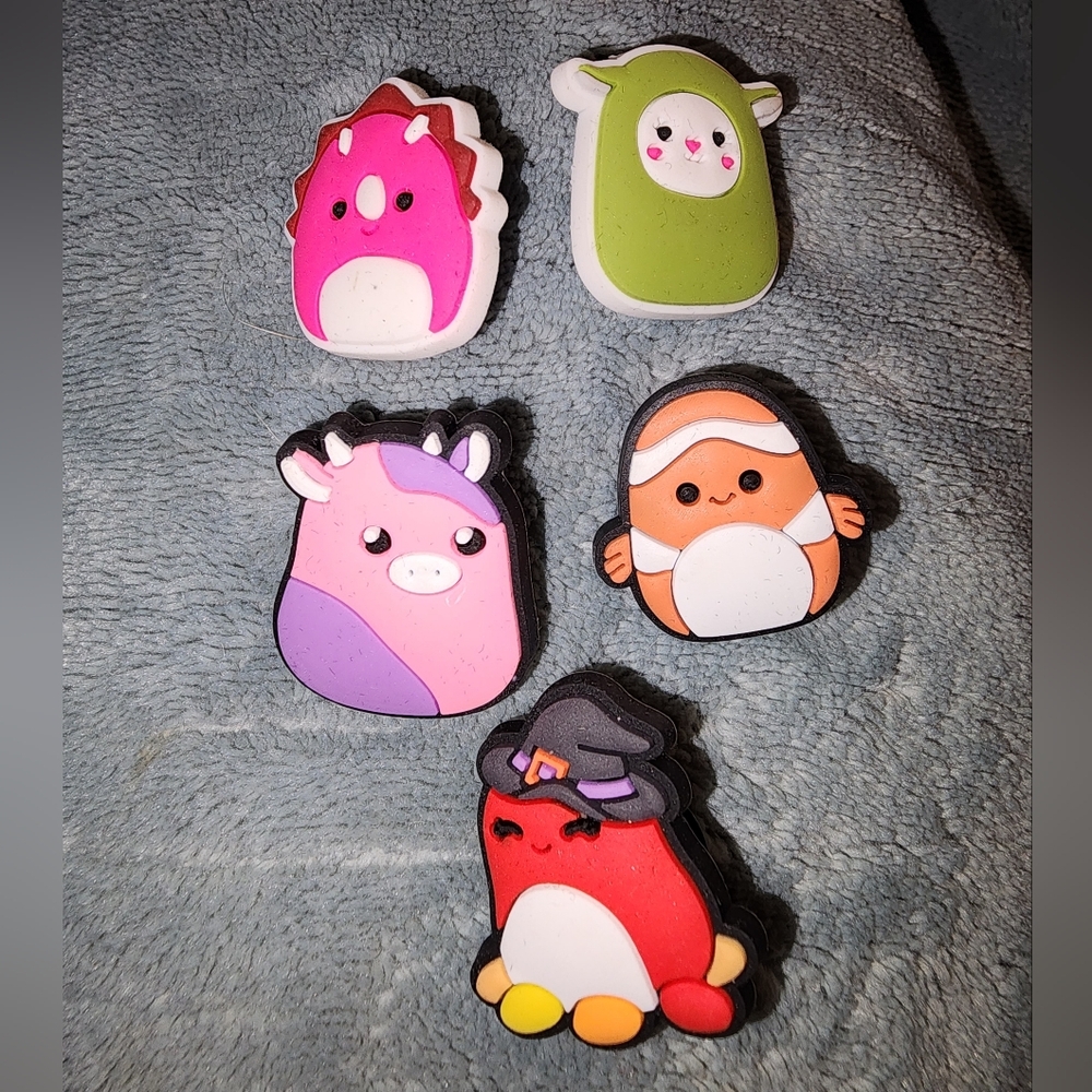 Squishmallow Croc Charms (5)
